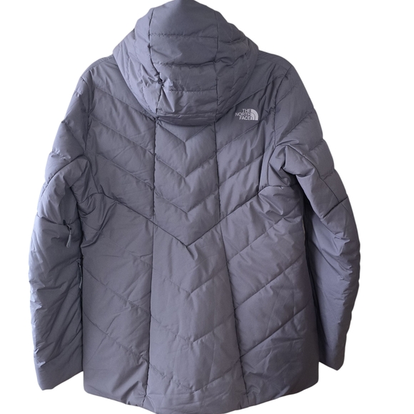 The North Face Men's Charcoal Puffer Jacket - Picture 2 of 4